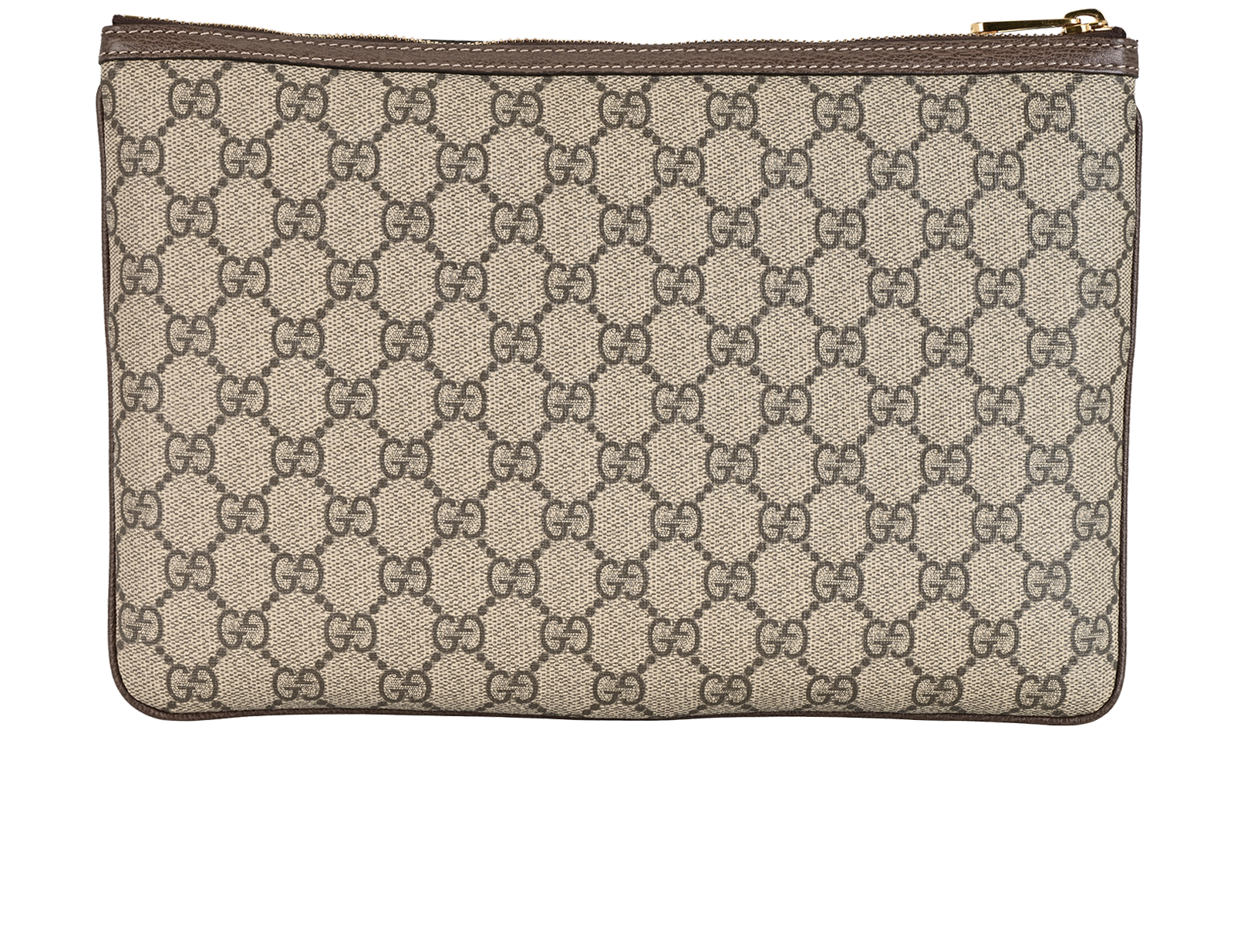 Ophidia Clutch, &pound;450, Handbags, Brown, Canvas, Back view